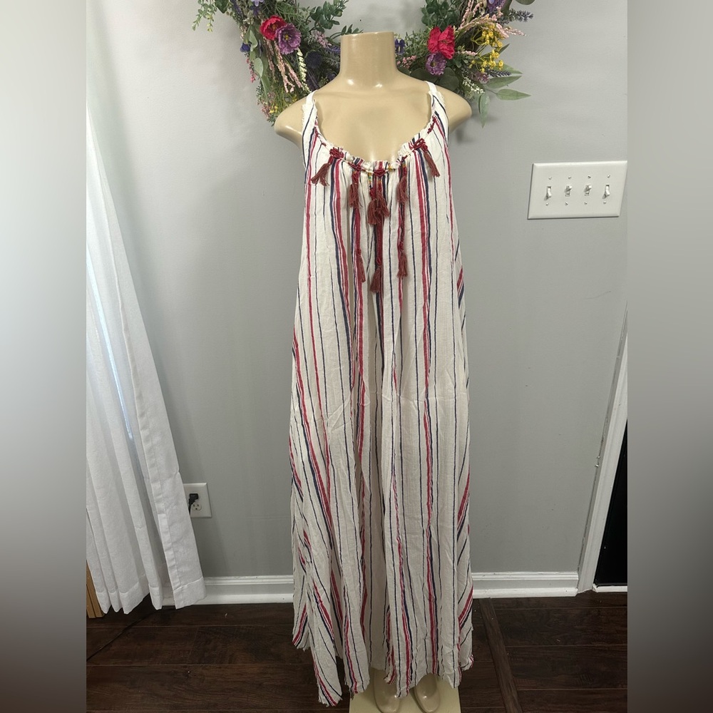 Free People Striped Maxi Dress